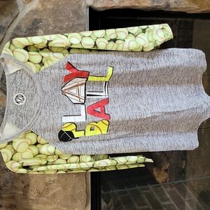 NWOT Play Softball Tee  Size XL